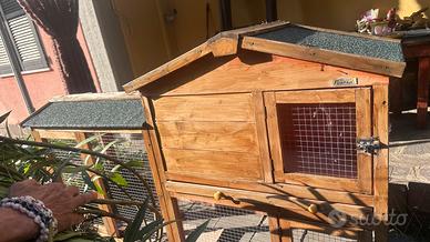 Gabbia per conigli marca Pawhut