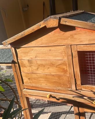 Gabbia per conigli marca Pawhut