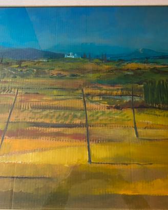 QUADRO VEDUTA CAMPAGNA VERONESE