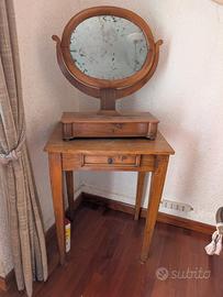 mobiletto con specchio vintage /antiquariato 