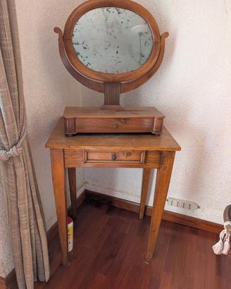 mobiletto con specchio vintage /antiquariato 