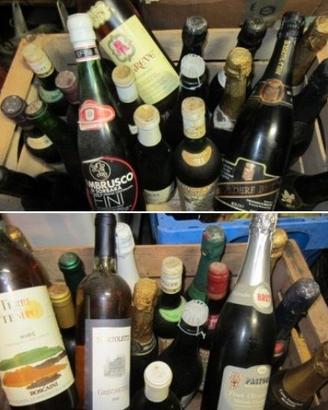 Vino 100 o 200 bottiglie uso arredamento