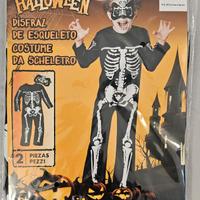 Vestito carnevale scheletro