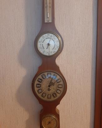 Orologio da parete con barometro 