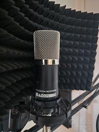 Microfono TONOR BM-700 + Scheda Audio Behringer