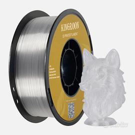 KingRoon PETG Trasparente Filamento 1kg stampa 3d