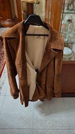 Cappotto in camoscio Scamosciato