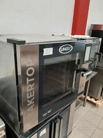 Forno elettrico trivalente Unox Bakertop One 6 teg