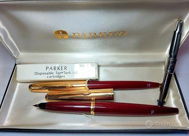 Parker 45 Set Stilografica e penna a sfera 