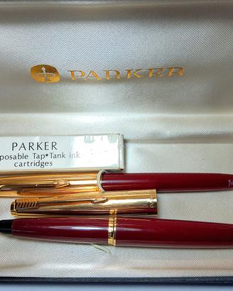 Parker 45 Set Stilografica e penna a sfera 