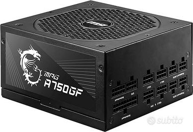 MSI MPG A750GF Alimentatore, Spina EU - 750W, Cert