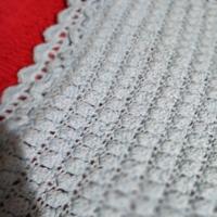 copertina neonato a mano uncinetto