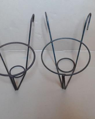 Fioriera Portavaso per balcone in ferro (x2)