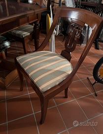 Sedie da salotto  soggiorno cucina legno classico