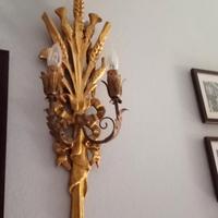 Coppia di Appliqué ottocentesche