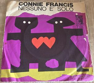 CONNIE FRANCIS NESSUNO E' SOLO  45 GIRI