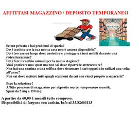 Deposito Magazzino Temporaneo