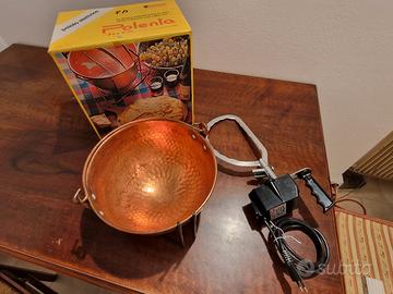 paiolo elettrico in rame