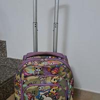 Zaino trolley unicorni