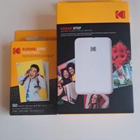 Stampante Kodak Step portatile + 50 Fogli Zink