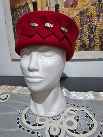 cappello donna in feltro di lana SCONTO 53%
