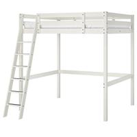 Letto matrimoniale soppalco Ikea Stora Bianco