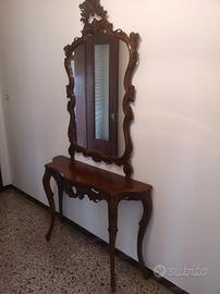  specchio con tavolino