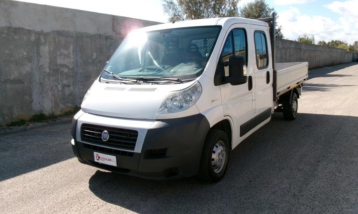 Fiat Ducato DOPPIA GABBINA 7 POSTI CASSONE FISSO