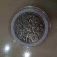 Moneta metallo Marvel Avengers Endgame rilievo