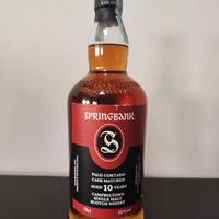 SPRINGBANK 10Y PALO CORTADO WHISKY SEALED