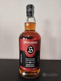 SPRINGBANK 10Y PALO CORTADO WHISKY SEALED