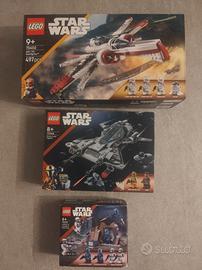 Lotto 3 Set LEGO Star Wars - 75402, 75373 e 75346