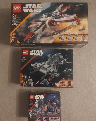 Lotto 3 Set LEGO Star Wars - 75402, 75373 e 75346