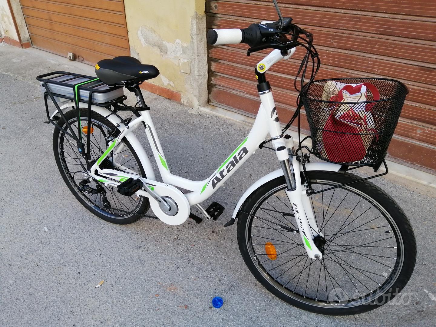 E Run Bici Atala Bianca Bicicletta Atala B Free Bosch Motore Bosch