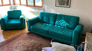 Salotto in alcantara