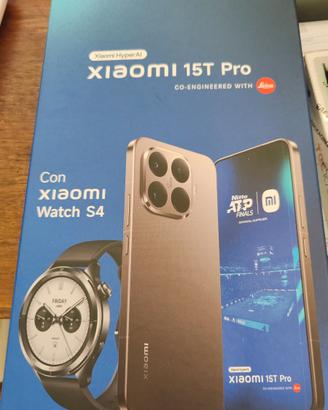 Xiaomi 15t pro assieme a xiaomi watch S4