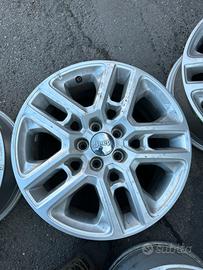 Cerchi in lega da 17 jeep compass e renegade