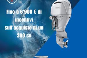 PROMO Motore Yamaha F300cv Bianco Pronta Consegna