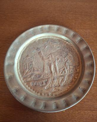 Piatto decorato Tunisia da appendere 