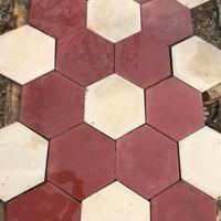 Pavimenti cementine esag . e quadr . recupero