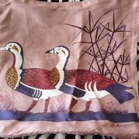 copri cuscino in seta jim thompson anatre rosa