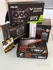 Workstation PC da studio recording e gaming