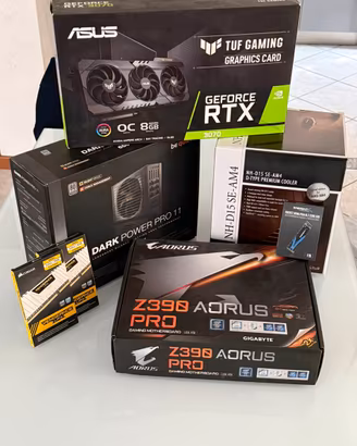 Workstation PC da studio recording e gaming