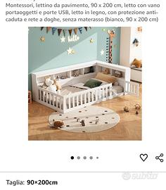 lettino montessoriano 