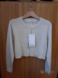 Coprispalle scaldacuore Gaialuna panna/oro 6-7anni