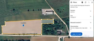 Terreno agricolo SEMINATIVO 11.804 mq - Mossa (GO)