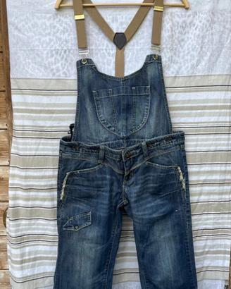 Salopette vita bassa Jeans DeeJay's tg 46 IT