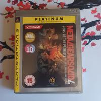 Gioco Metal gear solid 4  ps3