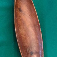 Portafrutta etnico in legno