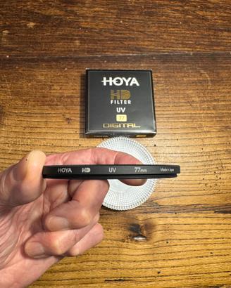 Filtro protezione lente obiettivo Hoya HD UV.